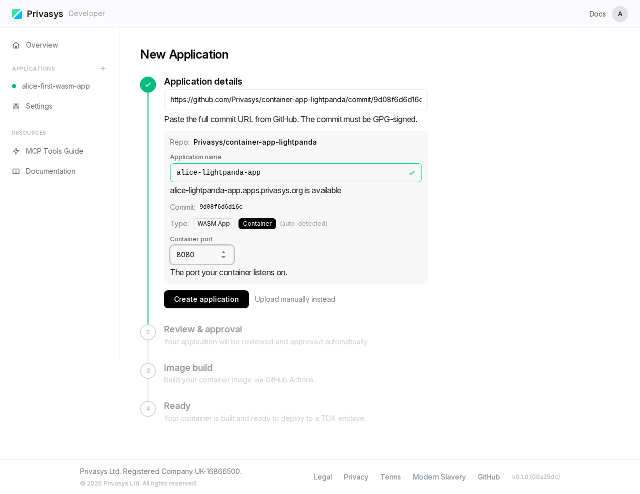 Commit URL with auto-detection